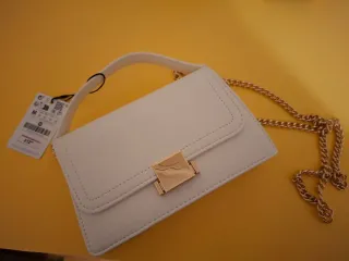 Bolso Blanco Stradivarius Nuevo