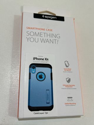 Funda iPhone XR Azul Cielo Spigen