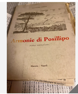 Salvatore Cerino-ARMONIE DI POSILLIPO 1989 DEDICA