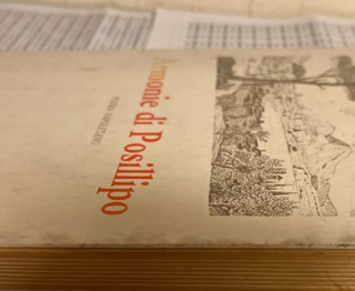 Salvatore Cerino-ARMONIE DI POSILLIPO 1989 DEDICA