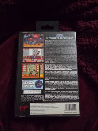 Dragon: The Bruce Lee Story Sega Mega Drive