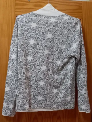 Chaqueta EL NIÑO reversible blanca