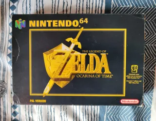 Zelda Ocarina of Time N64 PAL España Completo
