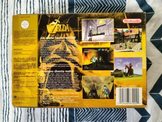 Zelda Ocarina of Time N64 PAL España Completo