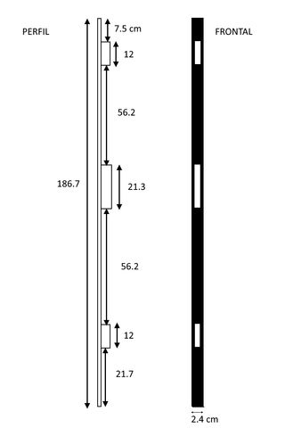 Cerradura Tesa Antipalanca 3 Puntos
