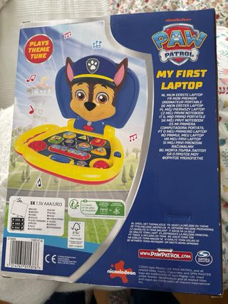 Ordenador Portátil Patrulla Canina Chase