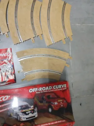 Ninco curva off Road nuevo sin uso scalextric