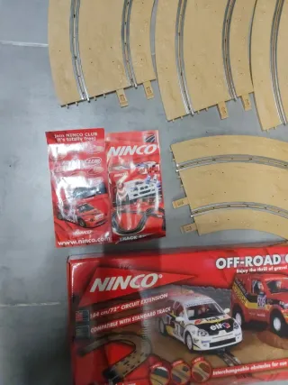 Ninco curva off Road nuevo sin uso scalextric