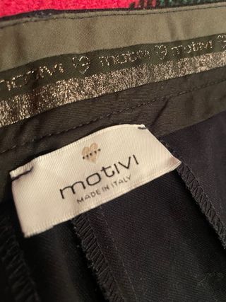 Pantaloni blu scuro donna  tg. 46 Motivi