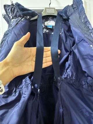 Chaqueta Columbia floral azul talla M  pvp 330€