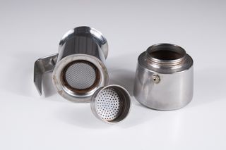 Set 3 Caffettiere GB Guido Bergna Acciaio Inox