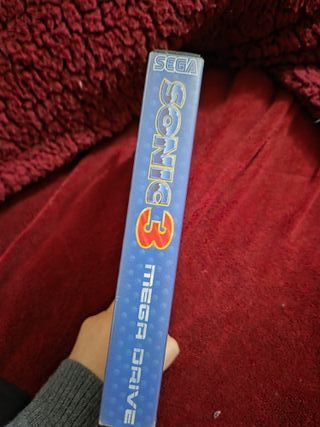 Sonic 3 Sega Mega Drive Jogo