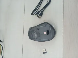 Ratón Inalámbrico Recargable Trust Negro