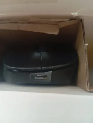 Ratón Inalámbrico Recargable Trust Negro