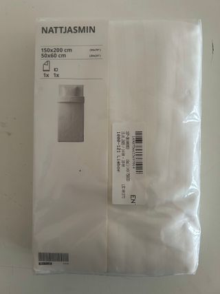 2 Conjuntos NATTJASMIN IKEA Branco