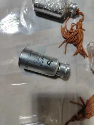 Boccette profumi vuote set 5 pezzi