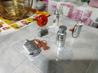 Boccette profumi vuote set 5 pezzi