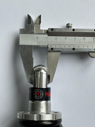 Amortiguador trasero regulable – Negro/Plata