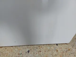 Baúl de madera blanco Ikea