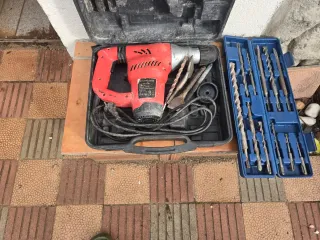 Martillo compresor + caja punzones