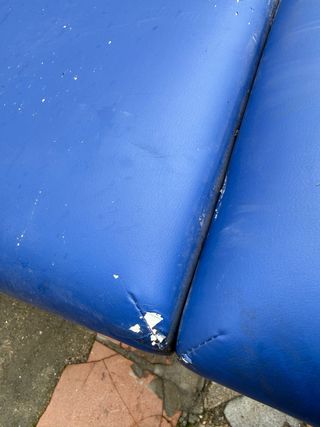 Camilla plegable de aluminio