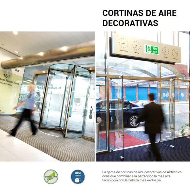 Cortina de Aire Decorativa Personalizable