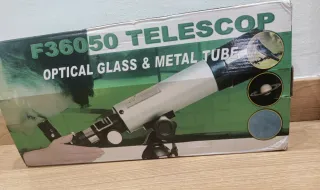 Telescopio F36050 Óptico Cristal y Metal