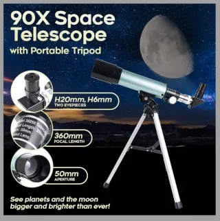 Telescopio F36050 Óptico Cristal y Metal