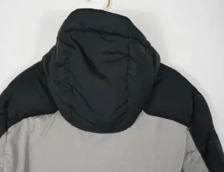 Chaqueta Puffer Ralph Lauren Plumas Gris/Negro