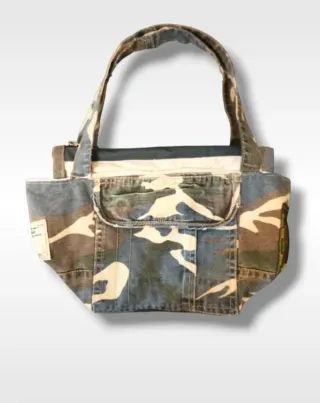 Borsa fantasia militare handmade