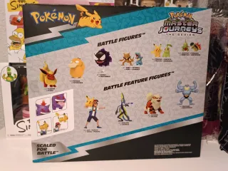 SET FIGURAS POKEMON MASTER JOURNEYS SELLADA