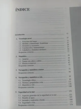 Tests para patron de embarcaciones de Recreo