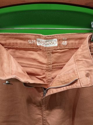 Pantaloni donna color pesca