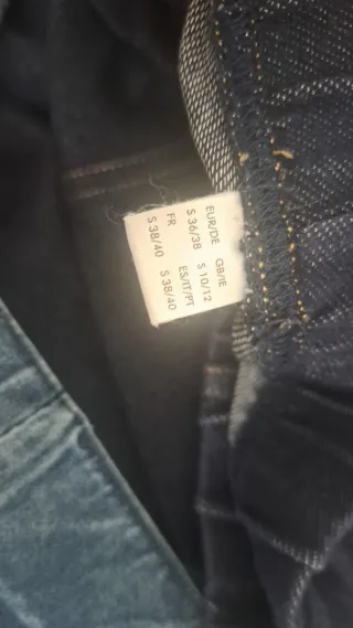 Mallas vaqueras azules