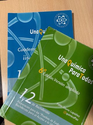 Libros una química para todos