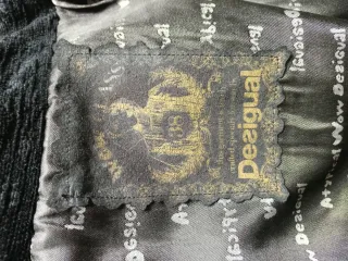 Chaqueta Desigual T38 Negra Estampada