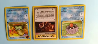 Tapete Cartas Pokémon Fósil 1ª Gen Original