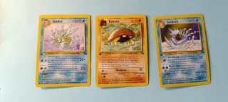 Tapete Cartas Pokémon Fósil 1ª Gen Original