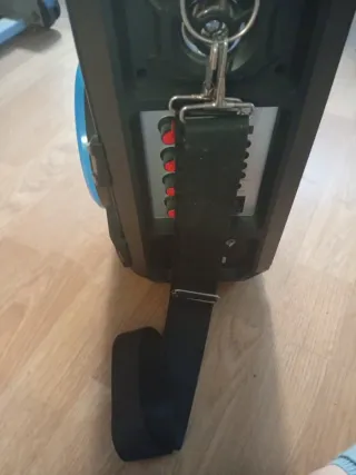 Altavoz Dugart Karaoke Negro y Azul