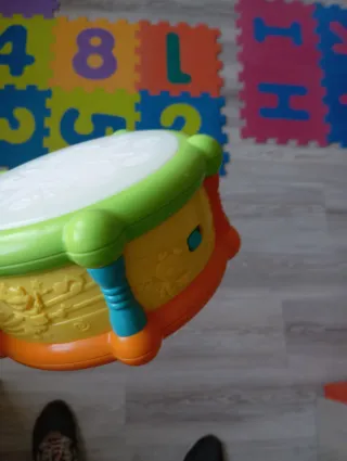 Tambor musical infantil con musica
