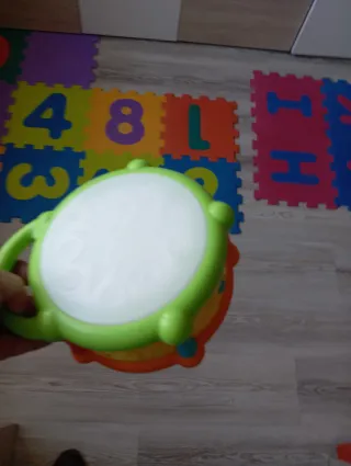 Tambor musical infantil con musica