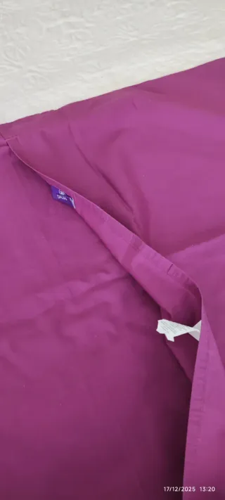 2 Fundas de almohadón color morado