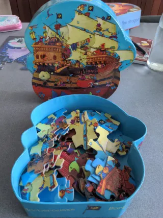 Puzzle Pirata Djeco 54 piezas +5 años