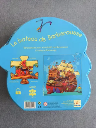 Puzzle Pirata Djeco 54 piezas +5 años