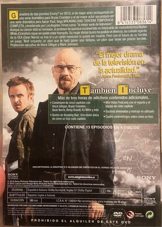 Breaking Bad DVD Colección Completa