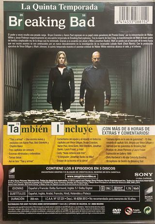 Breaking Bad DVD Colección Completa