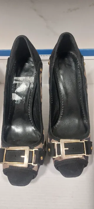 Zapatos de salón animal print talla 37