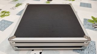 SCALEXTRIC MALETIN ESTUCHE RIGIDO ALUMINIO Y NEGRO