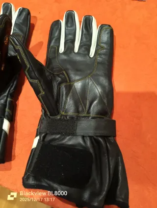 Guantes Moto Deportivos Negros, Amarillos y blanco