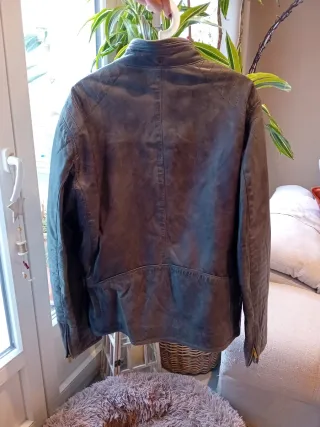 Chaqueta Piel Hombre Massimo Dutti XXL